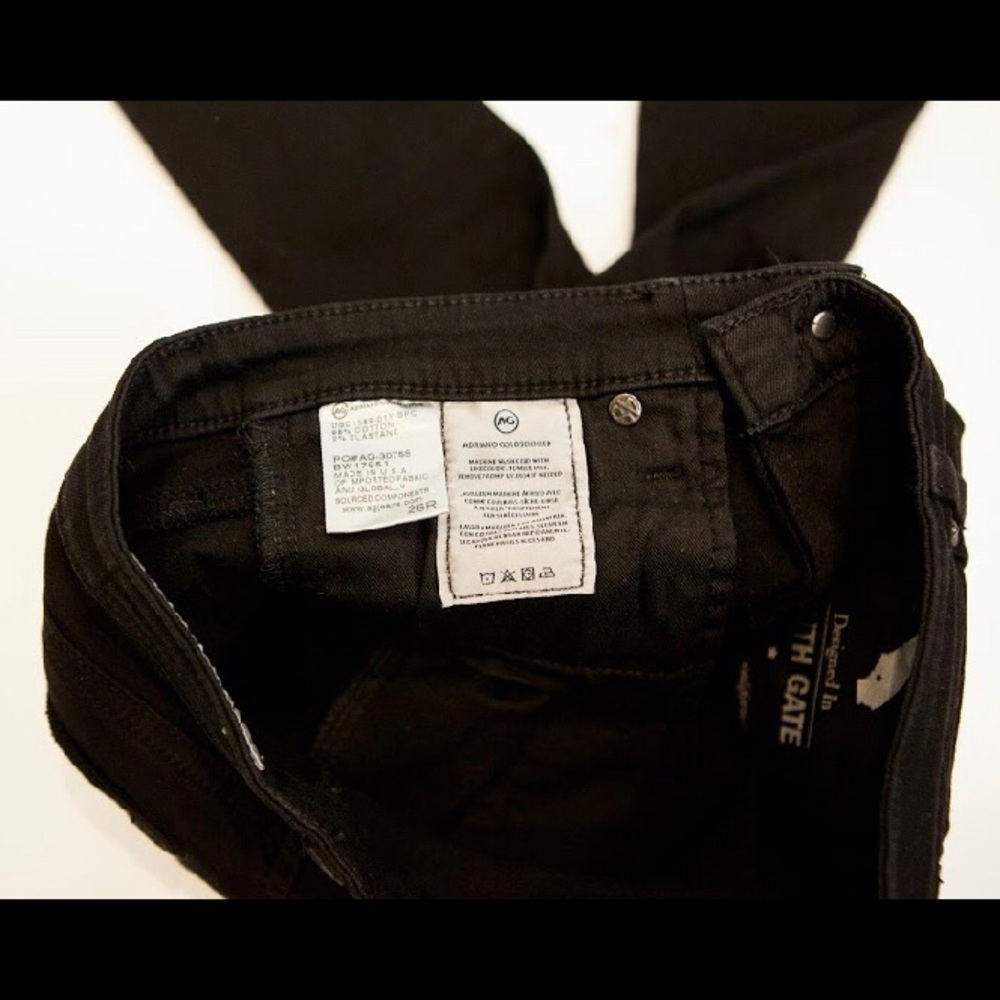 Ag Adriano Goldschmied legging Jean black 26